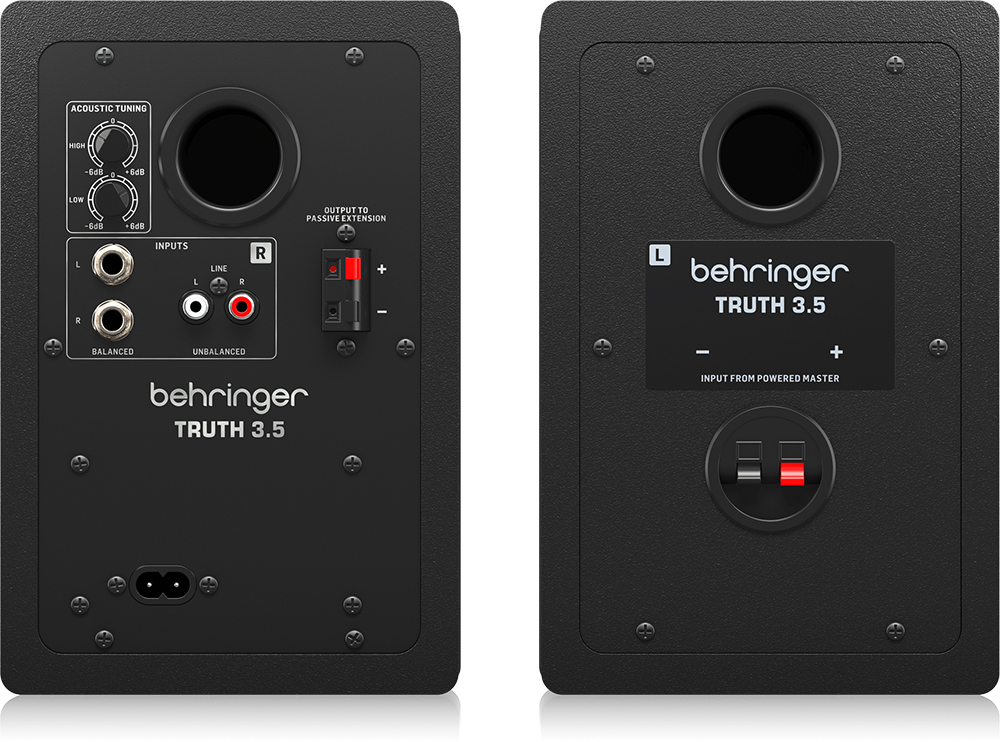 Mặt sau loa kiểm âm Behringer TRUTH 3.5