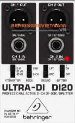 Box Behringer ULTRA-DI DI20