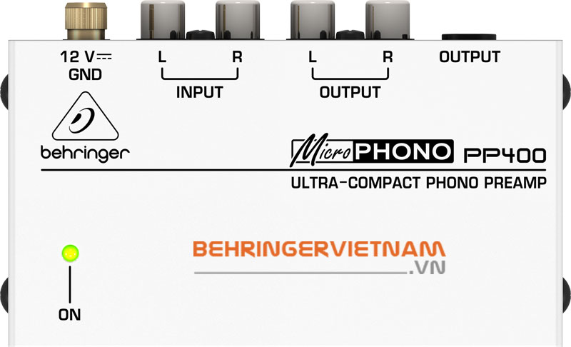 Preamplifier Behringer MICROPHONO PP400